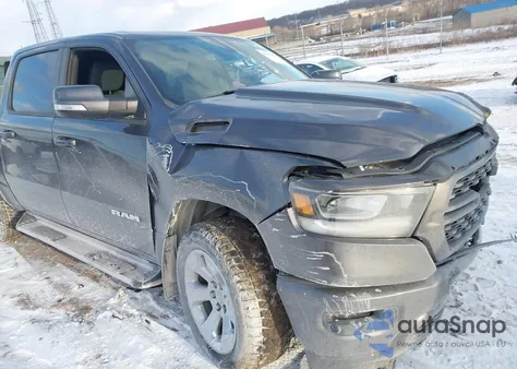 2022 Ram 1500 Big Horn 4X4 5'7 Box z USA, uszkodzony, nr VIN 1C6RRFFG7NN455739